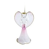 Spun Glass Angel Pink