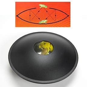 3D Mirror Scope Illusion Creator Mirage 3-D Hologram Maker Parabolic Reflector