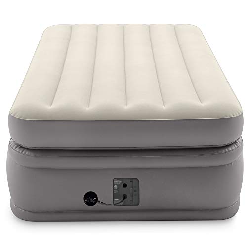 Intex -Twin Comfort Elevated Fiber-Tech Airbed