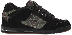 Globe mens Sabre Skate Shoe, Black/Camo, 13 US