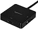 Amazon Basics Mini DisplayPort to HDMI DVI VGA Display Adapter - Black