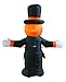 4Ft Inflatable Halloween Pumpkin Man Decoration Inflatables Pumpkin Gentleman Decorations Home Yard Lawn Garden Party Indoor Outdoor