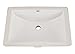 American Standard 0614000.020 Studio Ceramic Undermount Rectangular Bathroom Sink, 18'' L x 12'' W x 16.43'' H, White