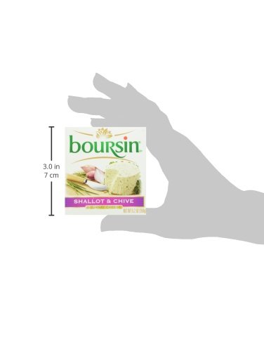 Boursin, Shallots & Chives Cheese, 5.2 oz - Thumbnail 6