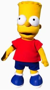 Vivid Imagination 14 inch Plush Bart Simpsons Doll