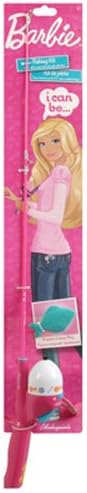 Amazon.com : Shakespeare Barbie Spincast Rod and Reel Packaged Combo