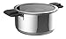 The Ozeri 6-Piece Stainless Steel Inductive Pot Set with Straining and Hands-Free Glass Lids