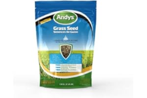 Andys Premium Lawn Seed All Purpose Grass Seed Sun and Shade Mix (1kg (2.2 lbs))