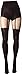 Pretty Polly Women's Curves Plus Size Suspender Tights
