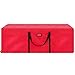 Best Choice Products 600D Polyester Rolling Duffle Storage Bag for Up to 9ft Christmas Tree w/Wheels, Handle - Red