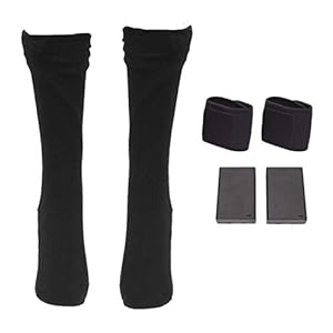 VISLONE Verwarmde sokken voor dames en heren, elektrisch verwarmde sokken, voetwarmer voor mannen en vrouwen, oplaadbare…