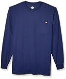 Dickies Men's Big & Tall Long-Sleeve Heavyweight Crew-Neck T-Shirt