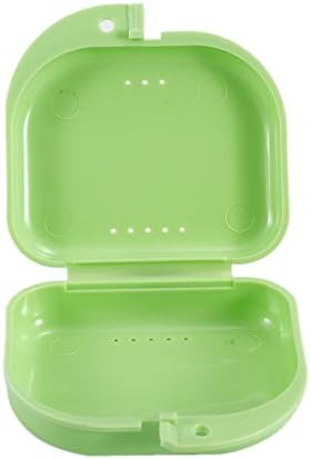 1PCS Denture Retainer Storage Case Box Denture Storage Box Air Hole Box Dental Orthodontic Retainer Tray Box