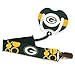 NFL Football Team Logo Baby Infant Pacifier with Clip Set - Pick Team! (Green Bay Packers)