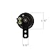 SPOTEST Universal Motorcycle Scooter Electric Horns 12V 1.5A 105db Waterproof Round Loud Horn Speakers