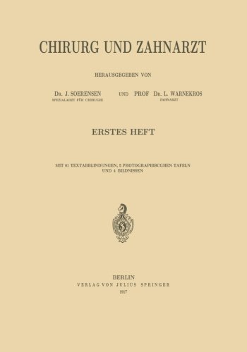 Chirurg und Zahnarzt (German Edition)