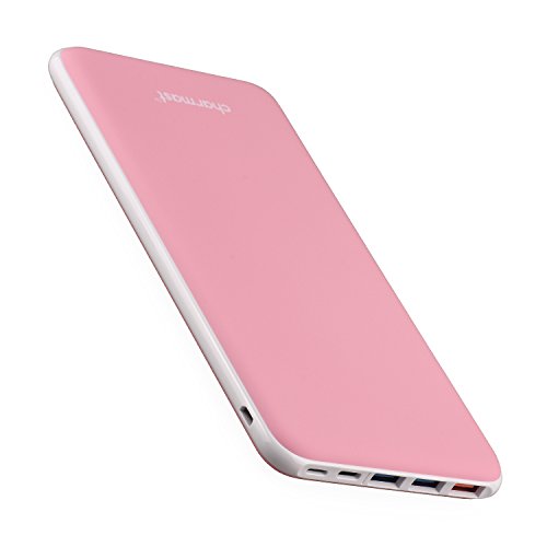 26800mAh Power Bank Quick Charge Portable Charger USB Type C Battery Pack with 3 Input & 4 Output for MacBook Nintendo Switch Nexus iPhone Samsung Sony (Pink)