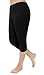 Cheapestbuy Women's Plus Size Capri Leggings Lightweight Soft Crop Leggings Basic Capris Yoga Pants