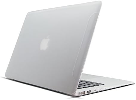 Hard Case for Macbook Air 13" FaNepo Ultra Slim Shell Rubber Coated Skin Cover for Mac Book Air 13 Inch A1369 A1466 White