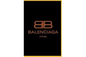 Balenciaga luxury notebook 110 ruled Pages 6x9