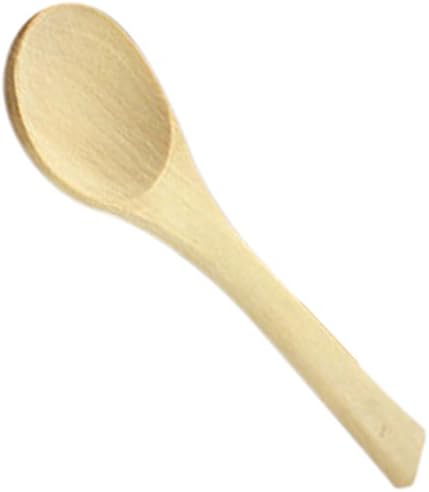 Elegance4beauty(TM) Novelty Fresh Wooden Scoop Teaspoon Coffee Cooking Condiment Utensil Catering Spoon