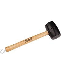 Coleman Mazo de hule con Tent Peg Remover