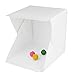 Meegol LED Light box Studio with Folding portable photo photography , White & Black background photo Shooting , 9