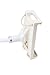 Clamp Mount Leather Tablet Stand for iPad and iPhone - 1 Meter Tall Adjustable Arm 360° Rotating Gooseneck Swivel Universal Lazy Holder for Bed or Office