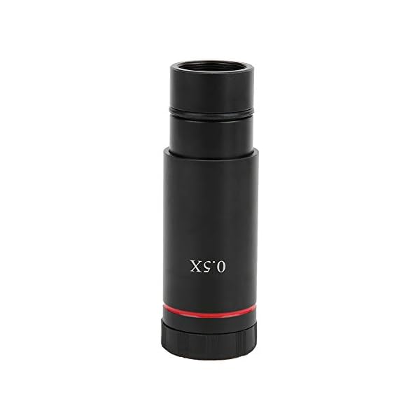 Vergrößerungsglas 0,5-faches Okular 23,2 mm Mikroskop Kamera 16 MP HDMI USB Digital Mount und 30 mm 30,5 mm Trinokular… – Bild 8