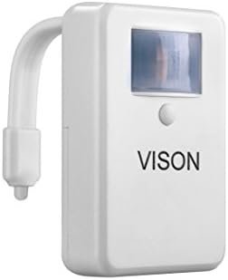 Vison Magic Toilet Lights Motion Detector 3 D color LED Lights