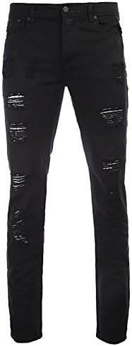 STAMPD Men's Distressed Essential Denim SLA-M724DE Black SZ 30
