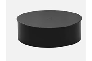 YiYuanG Replacement Furnace Furnace Tube T-Cap BM0029 Fits New Imperial Black 6" 28 Ga Furnace Heat Stove Pipe Tee Cap BM0029