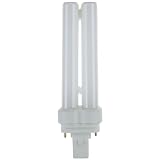 Sunlite 05765-SU FDL28/50K 28-watt FDL 2-Pin and 4-Pin Quad Tube Compact Fluorescent Plug-in GX32D-2 Base Light Bulb, Super White