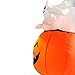 Homegear Halloween Decorations 4 Feet Inflatable Pumpkin/Ghost Combo LED Glow Light