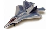 Fresh Metal Tailwinds F-22 Raptor 1:87 Scale with Display Stand