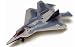 Fresh Metal Tailwinds F-22 Raptor 1:87 Scale with Display Stand