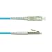 LC to SC OM3 Fiber Patch Cable Multimode Duplex - 5m (16ft) 50/125 10Gb Aqua - Beyondtech PureOptics Series