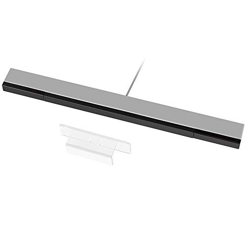 Maliralt Wii Sensor Bar, LP06 Wired Receiver Infrared Sensor Bar Motion Sensor Inductor with Stand for Nintendo Wii/Wii U Console, Just Plug & Play with 8ft Connection Cable. - Thumbnail 6