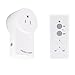 Finduat Wireless Remote Control Outlet Electrical Smart Switch Plugs for Lights, Lamps, Power Strips,Home Automation and other Household Appliances(1 Plug / 1 Remote, battery not included) …