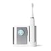 Dazzlepro Elements Sonic Electric Toothbrush with UV Sanitizing Rechargeable Charging Base, 3 Brush Heads, Silver