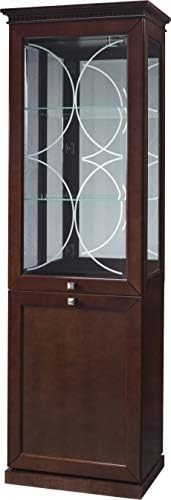 Lancashire Furniture 2 Door Display Cabinet Solid Wood Cherry - Varnished Alder Right
