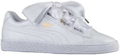Amazon プーマ バスケット ハート パテント ウィメンズ エナメル ホワイト Basket Heart Patent Wn S Enamel White 02 23 並行輸入品 Puma プーマ シューズ バッグ
