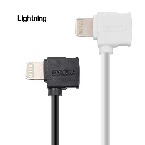 STARTRC 3.9 and 11.8inch OTG Cable to Controller Data Cable Compatible with DJI Mavic 2 Pro/Zoom/Mavic Pro/Platinum/Spark/Mavic Air - Thumbnail 5