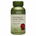 GNC Herbal Plus Cranberry Fruit 500 Mg 100 Capsules