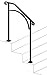 Iron X Handrail Arch #2 (No Fasteners)