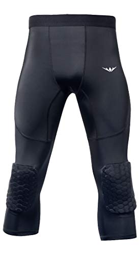 compression pants with pads