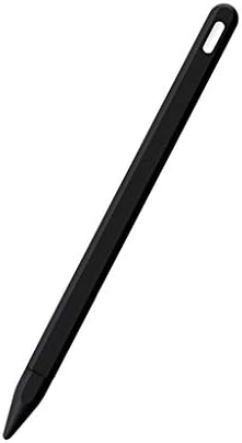 Feihua Elastic Protective Silicone Sleeve Grip Skin Cover Case for Apple Pencil 2nd iPad Pro 11 12.9inch (Black)