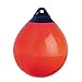 X-Haibei 1 Boat Fender Ball Round Anchor Buoy, Dock Bumper Ball Inflatable Vinyl Shield Protection Marine Mooring Buoy