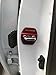4Pcs Nismo Glossy Red Car Door Lock Protective Cover Case Emblem Sticker Decal Fit For 90% Vehicles