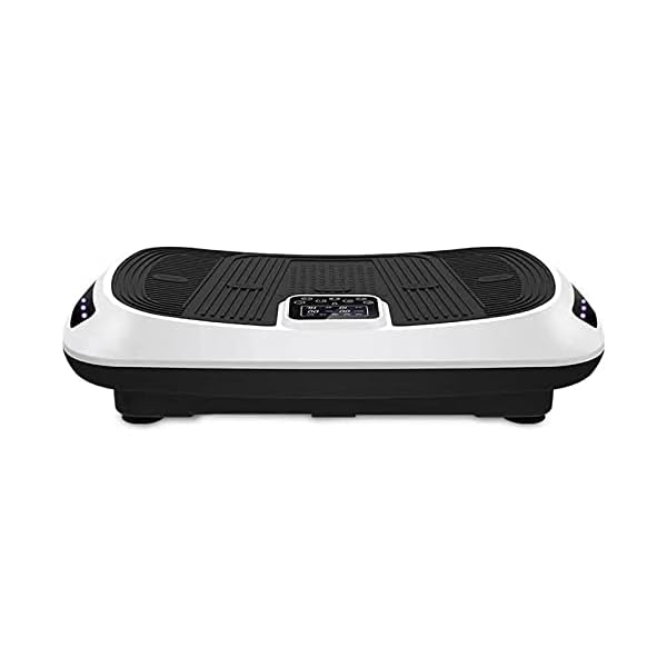 Vibration-Power-Plates-Vibration-Plate-Machine-With-Bluetooth-Speaker-9-Program-Modes-99-Levels-Vibration-Fitness-Trainer-For-Weight-Loss-Body-Toning-RemColorWhite-Vibration-Exercise-Mach Vibration Power Plates, Vibration Plate Machine With Bluetooth Speaker, 9 Program Modes, 99 Levels, Vibration Fitness Trainer For Weight Loss & Body Toning, Rem(Color:White Vibration Exercise Mach